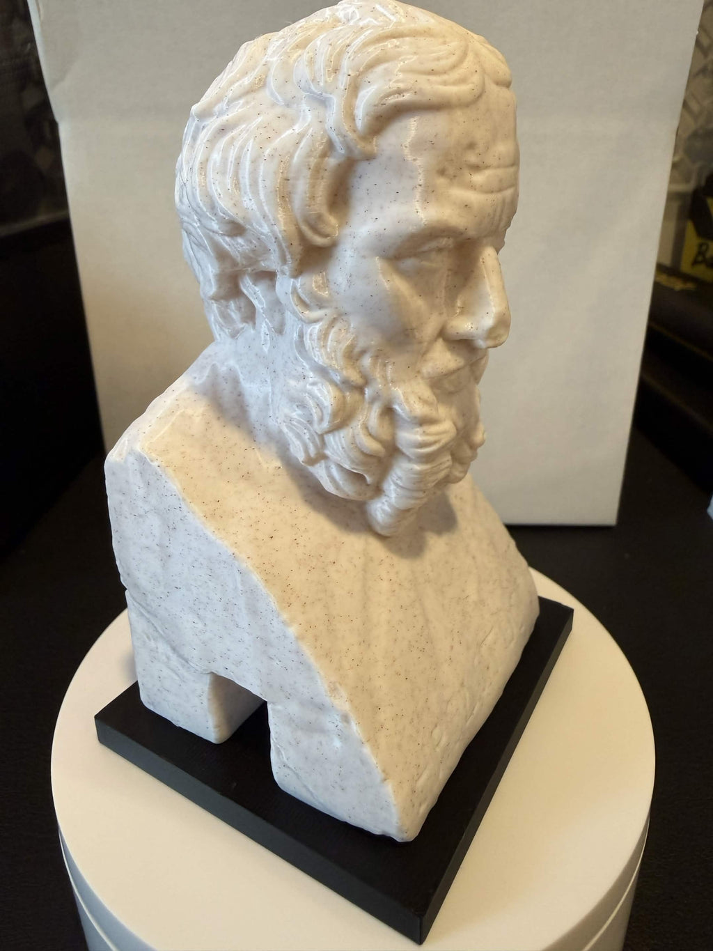 Herodotus Bust Replica | 3D Printed Greek Historian Desk Decor