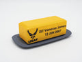 Custom Butter Bar Desk Display | Personalized 2LT, O1, or Ensign Gift | Military Officer Promotion Gift