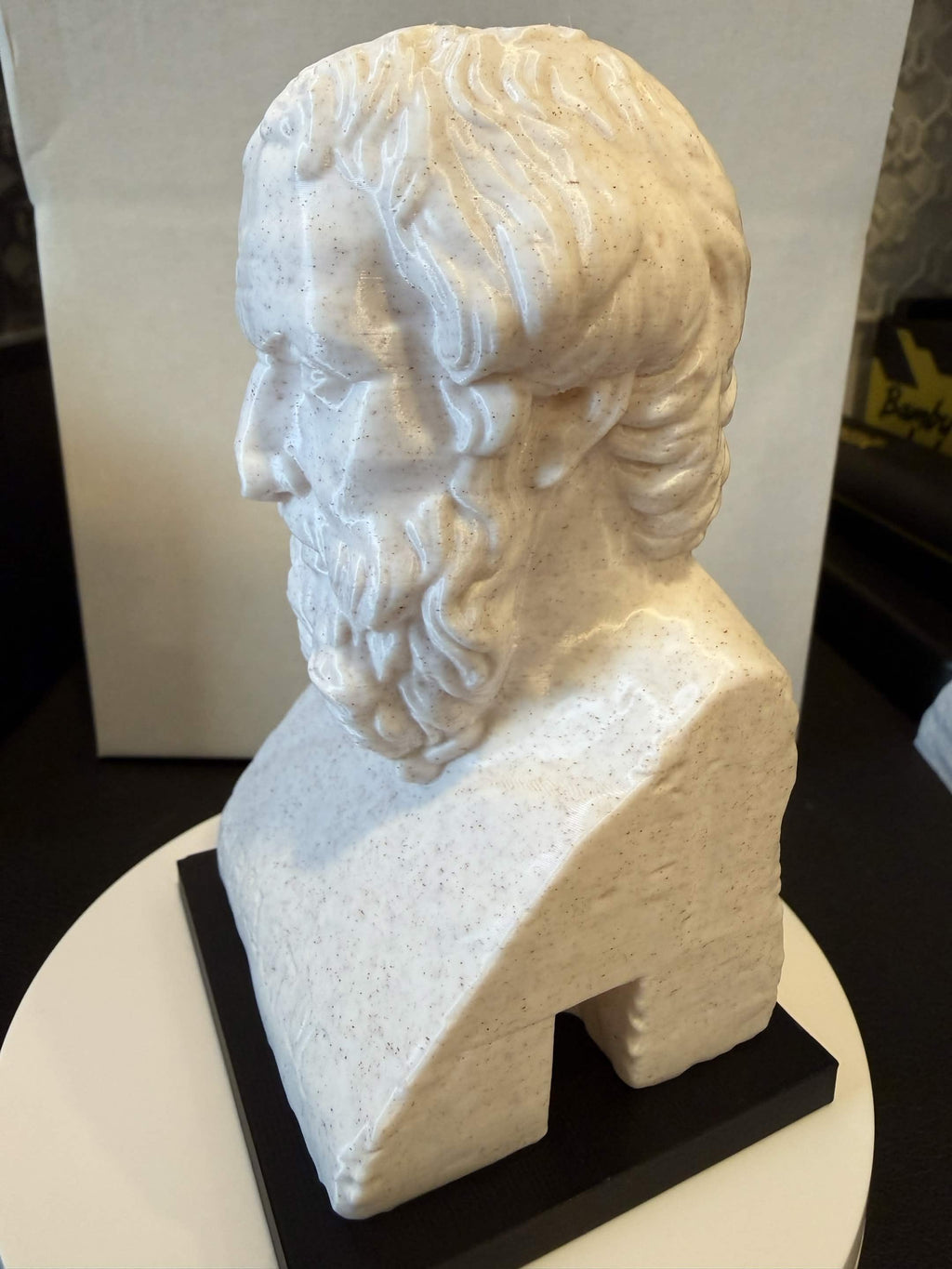 Herodotus Bust Replica | 3D Printed Greek Historian Desk Decor
